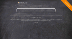 Desktop Screenshot of freemusic.com